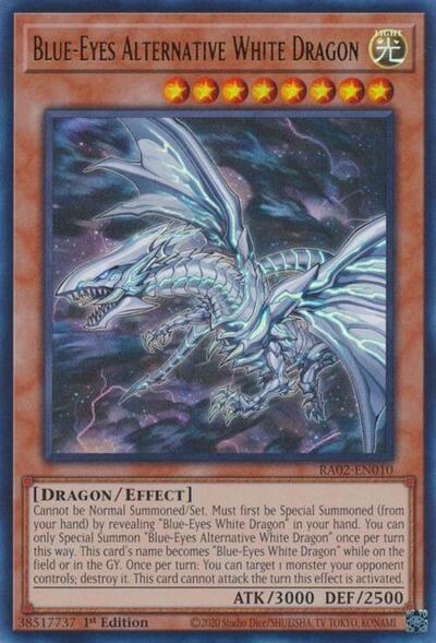 Blue-Eyes Alternative White Dragon - 1st Edition
