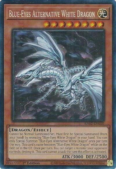 Blue-Eyes Alternative White Dragon - Pcr