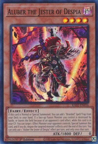 Aluber the Jester of Despia - 1st Edition