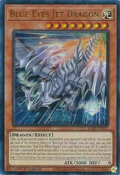 Blue-Eyes Jet Dragon - Ur