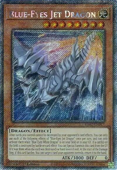 Blue-Eyes Jet Dragon - Platinum Secret Rare