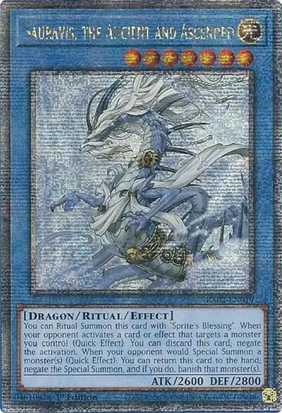 Sauravis, the Ancient and Ascended - Quarter Century Secret Rare