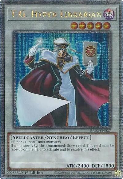T.G. Hyper Librarian - Quarter Century Secret Rare