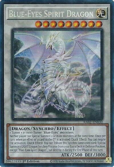 Blue-Eyes Spirit Dragon - Pcr