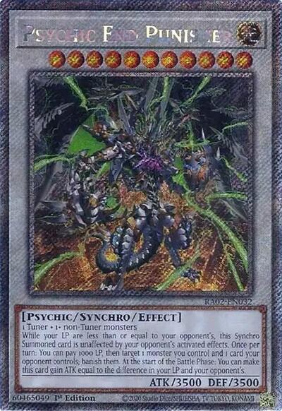 Psychic End Punisher - Platinum Secret Rare