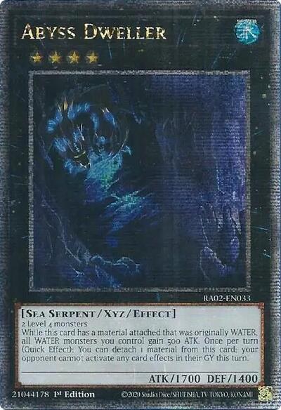 Abyss Dweller - Quarter Century Secret Rare