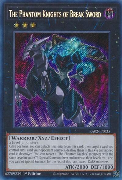 The Phantom Knights of Break Sword - Secret Rare