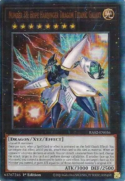 Number 38: Hope Harbinger Dragon Titanic Galaxy - Pur