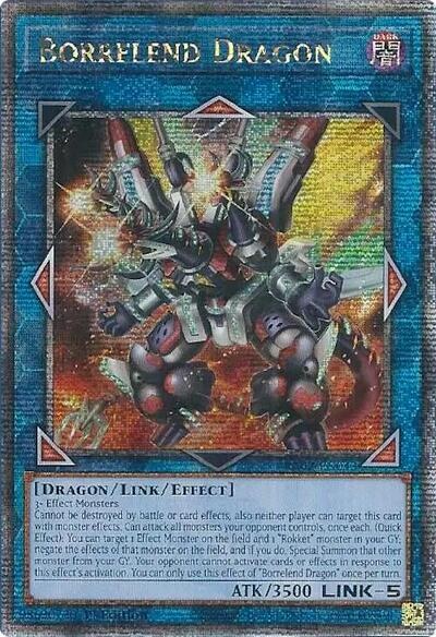 Borrelend Dragon - Quarter Century Secret Rare