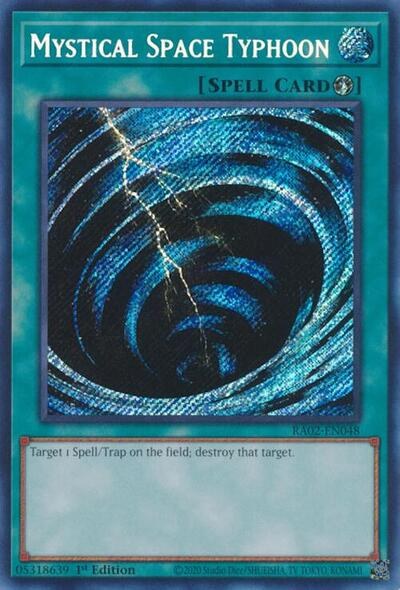 Mystical Space Typhoon - Secret Rare