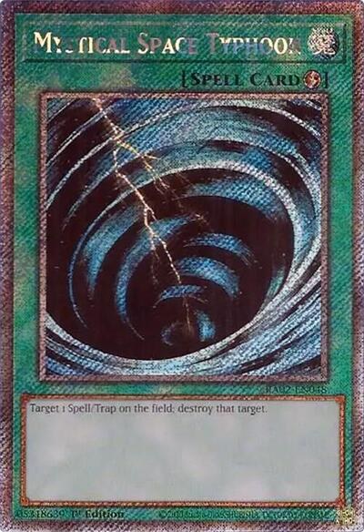 Mystical Space Typhoon - Platinum Secret Rare