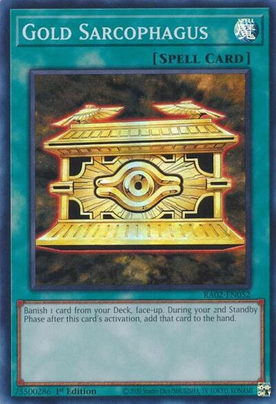 Gold Sarcophagus - 1st Edition