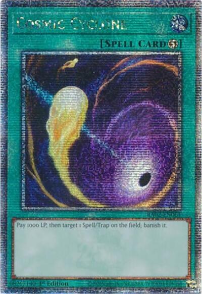 Cosmic Cyclone - Quarter Century Secret Rare