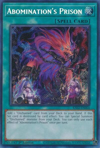 Abomination's Prison - Secret Rare