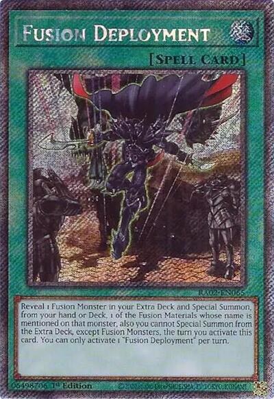 Fusion Deployment - Platinum Secret Rare