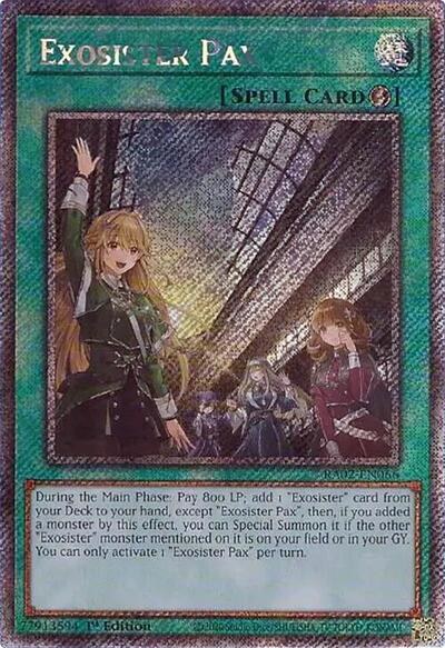 Exosister Pax - Platinum Secret Rare