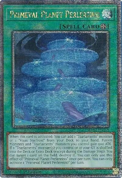Primeval Planet Perlereino - Quarter Century Secret Rare