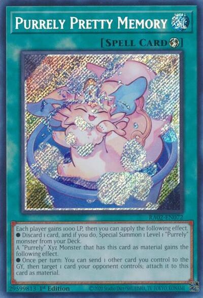 Purrely Pretty Memory - Secret Rare