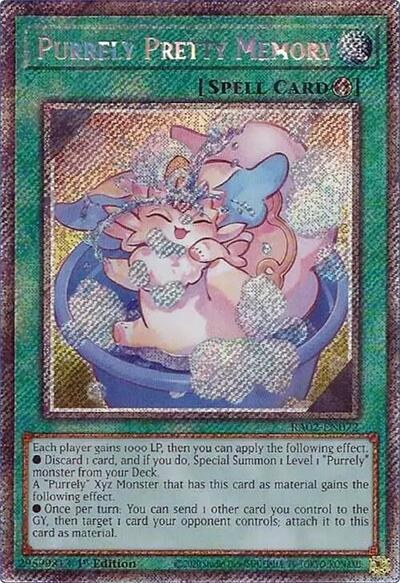 Purrely Pretty Memory - Platinum Secret Rare