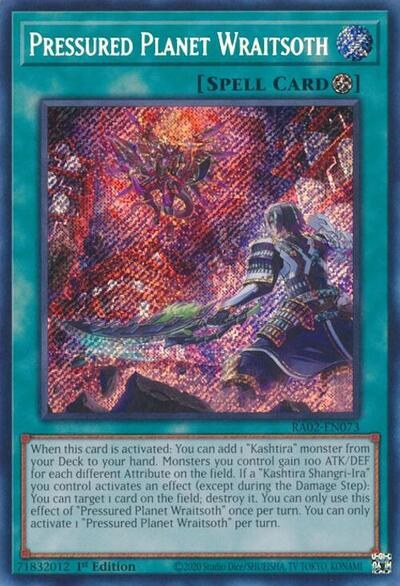 Pressured Planet Wraitsoth - Secret Rare
