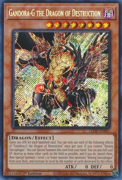 Gandora-G the Dragon of Destruction - 1st Edition