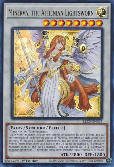 Minerva, the Athenian Lightsworn - 1st Edition