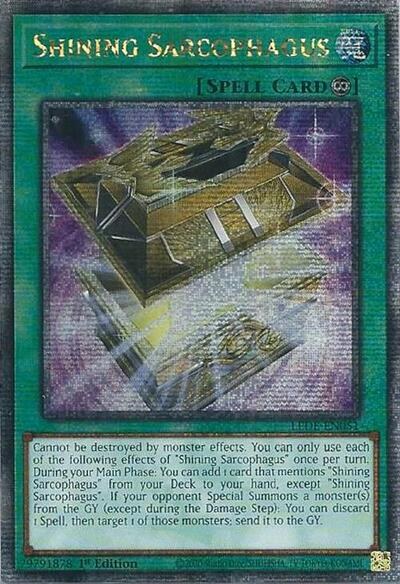 Shining Sarcophagus - Quarter Century Secret Rare