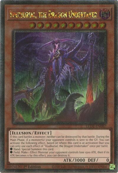 Vouiburial, the Dragon Undertaker - Quarter Century Secret Rare