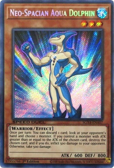 Neo-Spacian Aqua Dolphin - Secret Rare