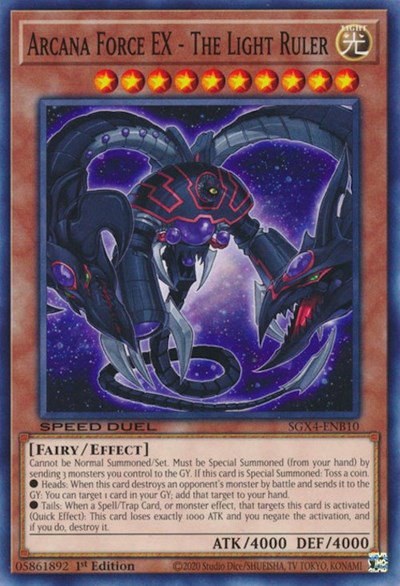 Arcana Force EX - The Light Ruler - 1st Edition