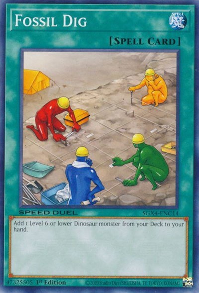 Fossil Dig - 1st Edition