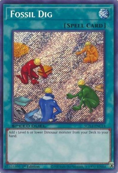 Fossil Dig - Secret Rare