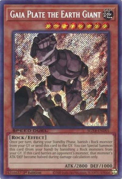 Gaia Plate the Earth Giant - Secret Rare