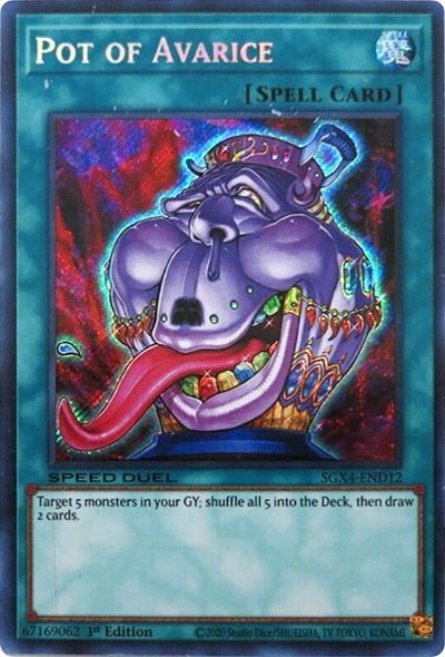Pot of Avarice - Secret Rare