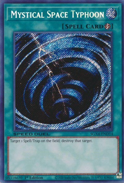 Mystical Space Typhoon - Secret Rare