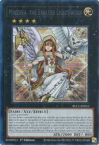Minerva, the Exalted Lightsworn - Silver