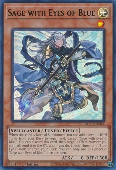 Sage with Eyes of Blue - 1st Edition