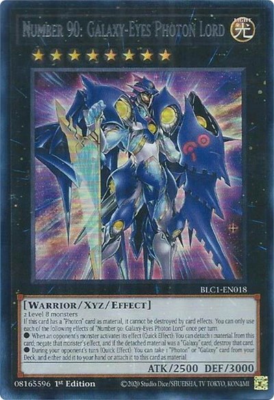 Number 90: Galaxy-Eyes Photon Lord - Silver