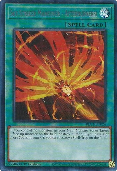 Sky Striker Maneuver - Afterburners! - Silver
