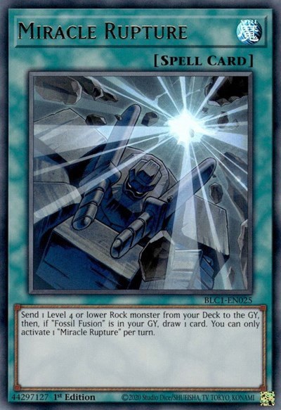 Miracle Rupture - 1st Edition