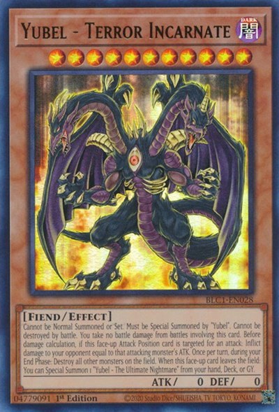 Yubel - Terror Incarnate - 1st Edition