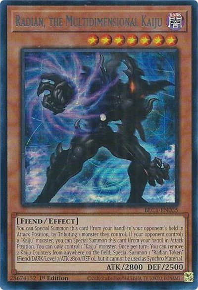 Radian, the Multidimensional Kaiju - Silver