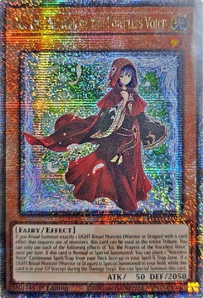 Lo, the Prayers of the Voiceless Voice - Quarter Century Secret Rare