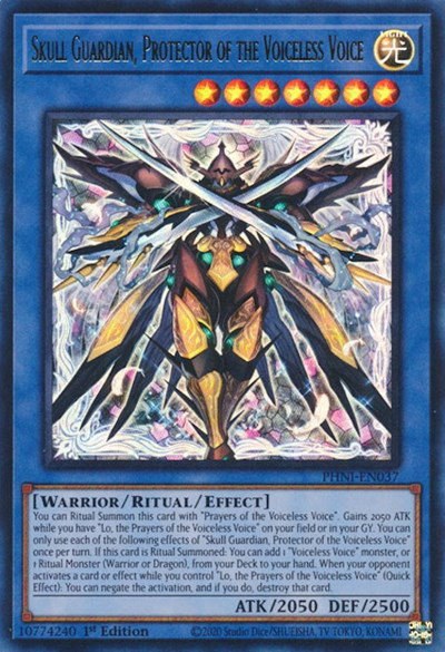 Skull Guardian, Protector of the Voiceless Voice - 1st Edition