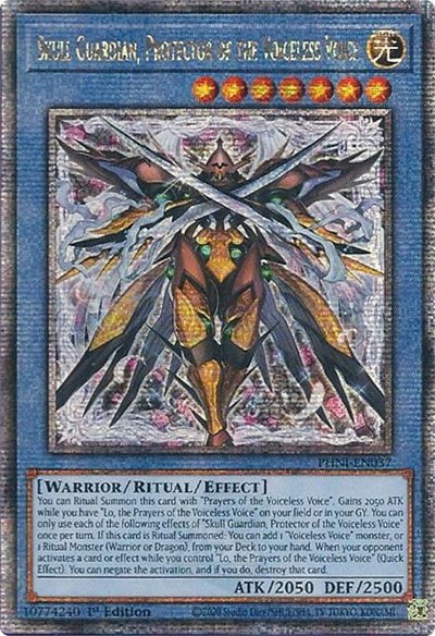 Skull Guardian, Protector of the Voiceless Voice - Quarter Century Secret Rare