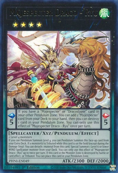 Majespecter Draco - Ryu - 1st Edition