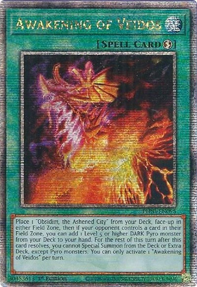 Awakening of Veidos - Quarter Century Secret Rare