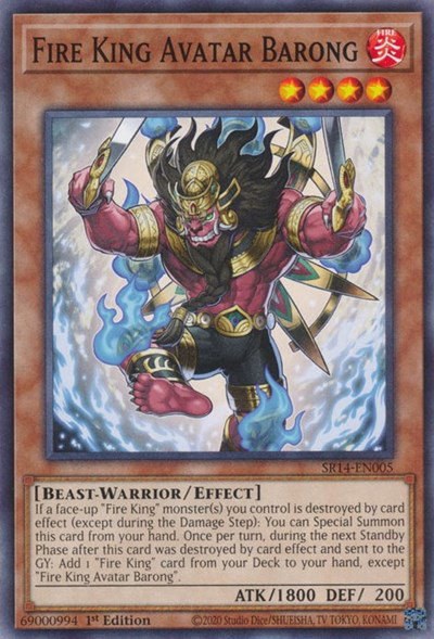 Fire King Avatar Barong - Unlimited
