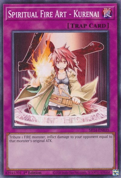 Spiritual Fire Art - Kurenai - 1st Edition