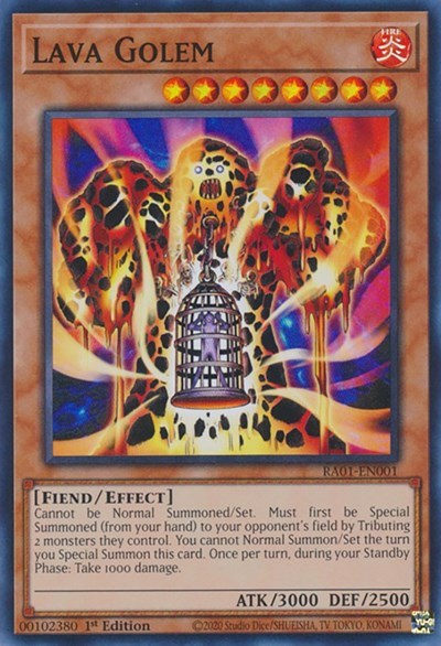 Lava Golem - 1st Edition